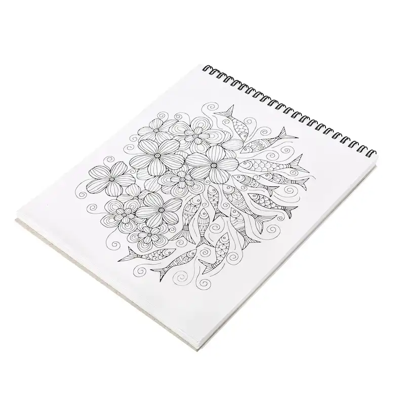 دفتر رنگ آمیزی ماندالا مدل گل