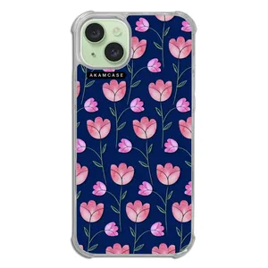 AKAM AMC-WTA15PLUS-FLOWERS6 Cover For Apple iPhone 15 Plus