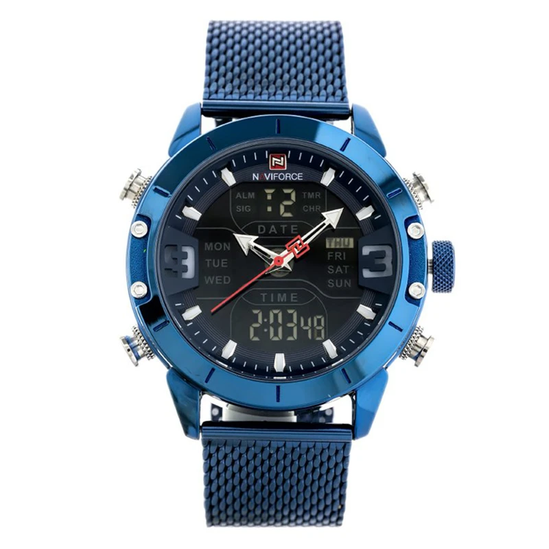 ساعت مچی عقربه‌ای مردانه نیوی فورس مدل n9