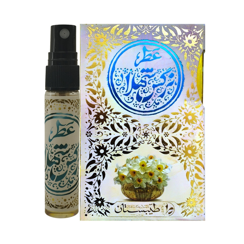 عطر جیبی طیبستان مدل نرگس شهلا حجم 5 میلی لیتر