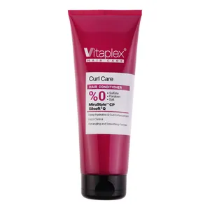 نرم کننده مو ویتاپلکس مدل CURL CARE مناسب برای موهای مجعد و فر حجم 250 میلی لیتر