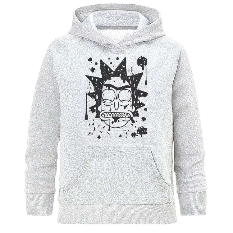 هودی زنانه طرح ریک و مورتی مدل H635