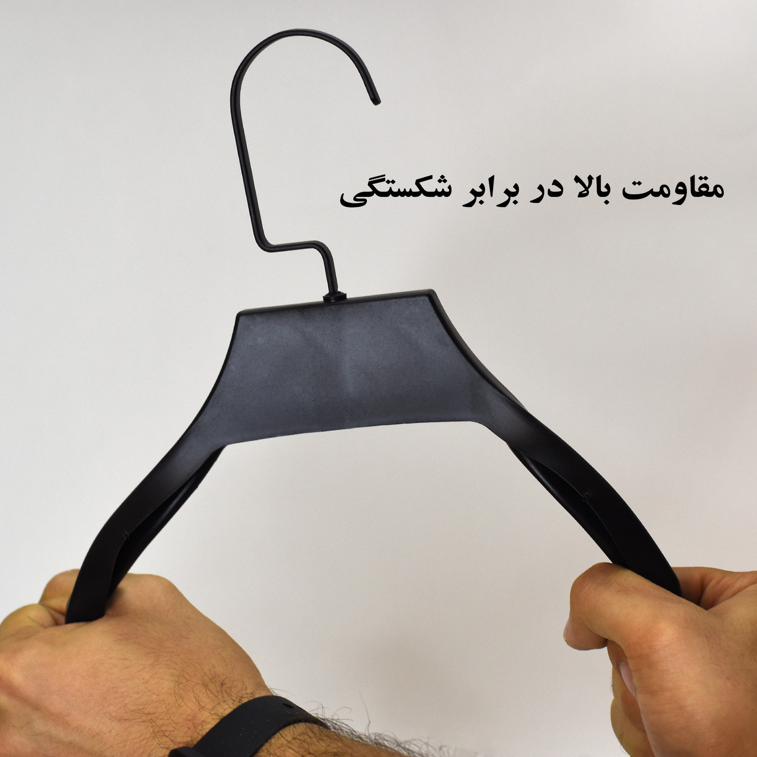 آویز لباس مدل LUXURY_B_12 بسته 12 عددی