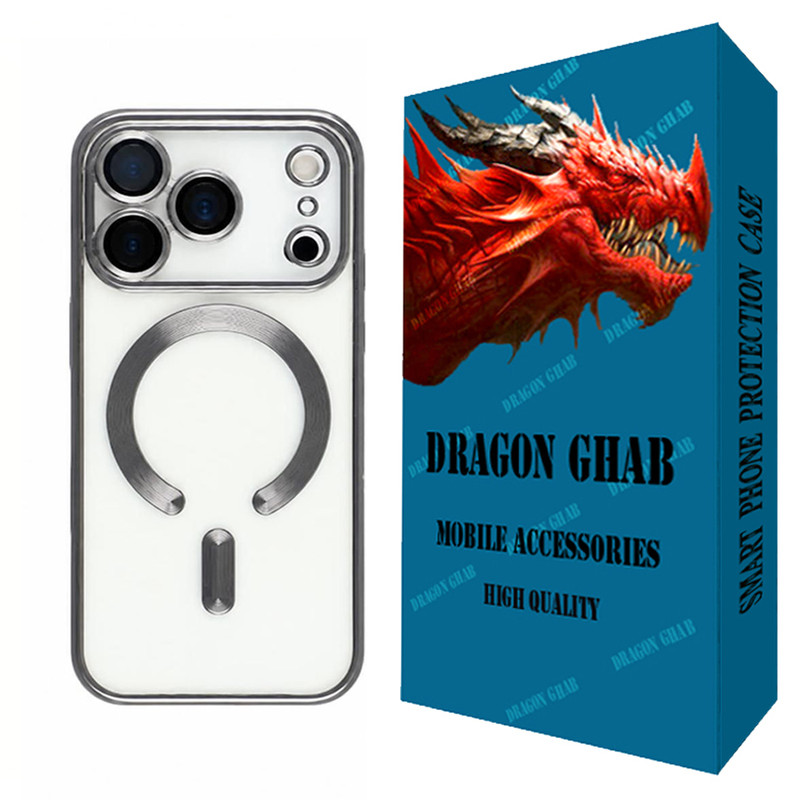 کاور دراگون قاب مدل مگ سیف طرح LUX مناسب برای گوشی موبایل اپل iPhone 17 Pro Max