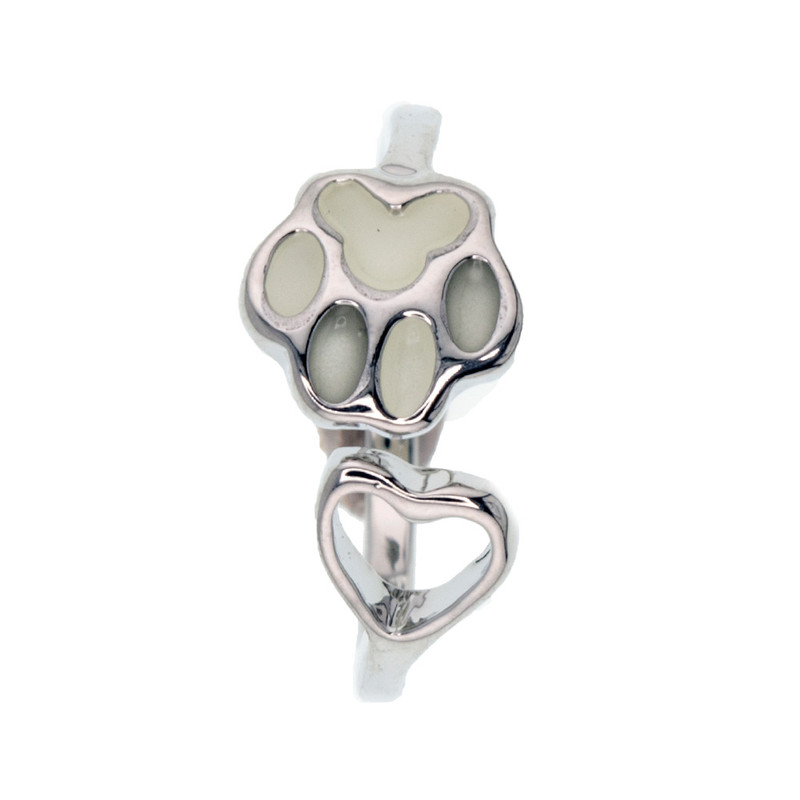 انگشتر زنانه برانت مدل شبتاب پنجه گربه