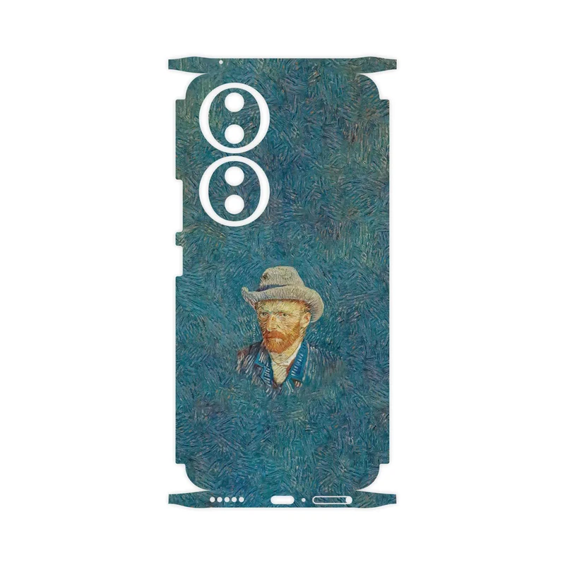 برچسب پوششی ماهوت مدل Self portrait with a gray felt hat-FullSkin مناسب برای گوشی موبایل آنر 90