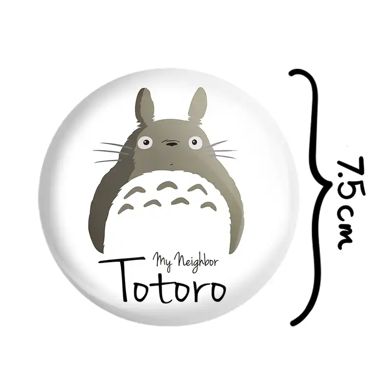 آینه جیبی خندالو طرح انیمه توتورو Totoro مدل تاشو کد 4544