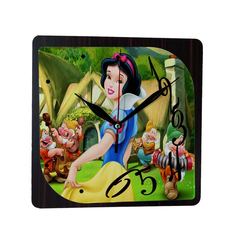 ساعت دیواری طرح سفید برفی tw6