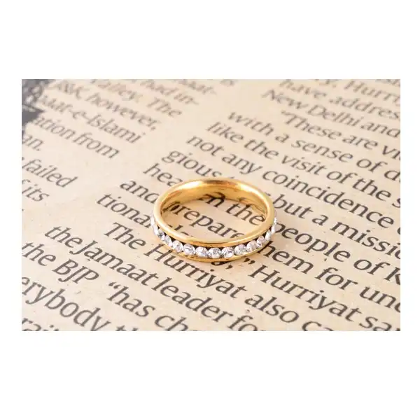 انگشتر زنانه مدل نگینی 156