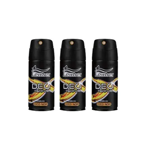 اسپری خوشبو کننده بدن زنانه لمسر مدل Coco Noir حجم 150 میلی لیتر مجموعه 3 عددی