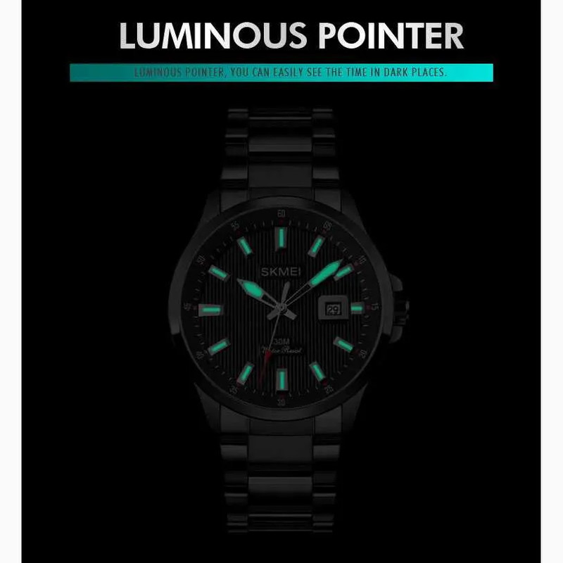 ساعت مچی عقربهای مردانه اسکمی مدل 1654 BK