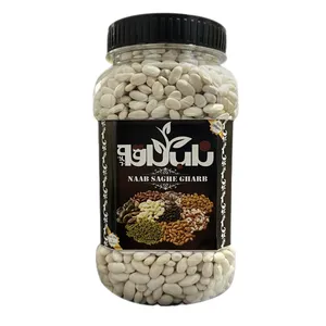 لوبیا سفید ریز ناب ساقه - 700 گرم