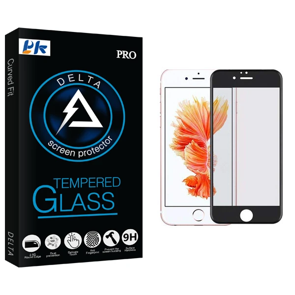 محافظ صفحه نمایش پی کی مدل Delta Glass مناسب برای گوشی موبایل اپل iphone 6 / 7 / 8 / SE2