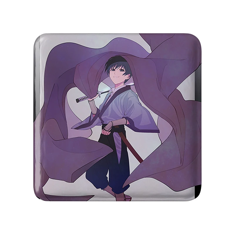 پیکسل خندالو طرح ستا انیمه رورونی کنشین مدل مربعی کد 34905