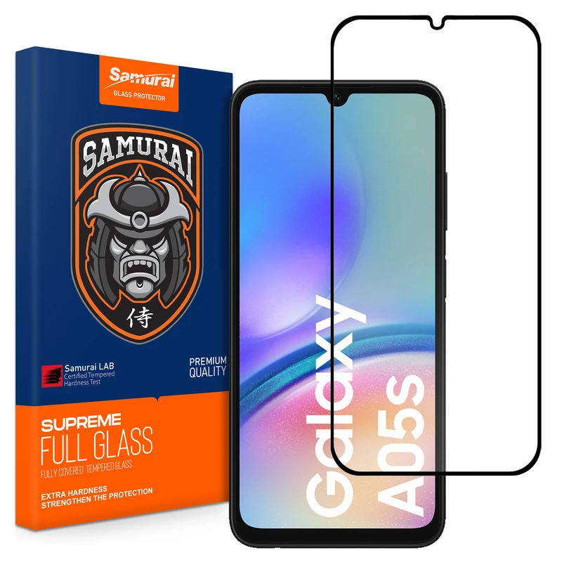 محافظ صفحه نمایش شیشه ای سامورایی مدل ovglass مناسب برای گوشی موبایل سامسونگ Galaxy A05s