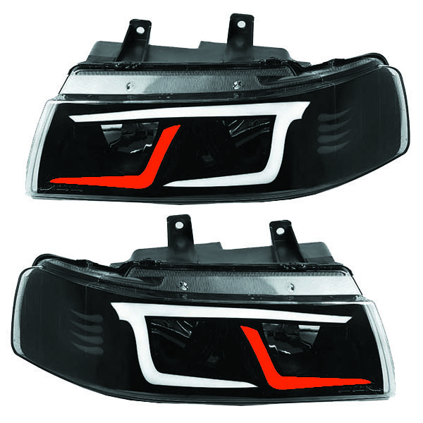 چراغ جلو مدل sa-202 مناسب برای سمند بسته 2 عددی