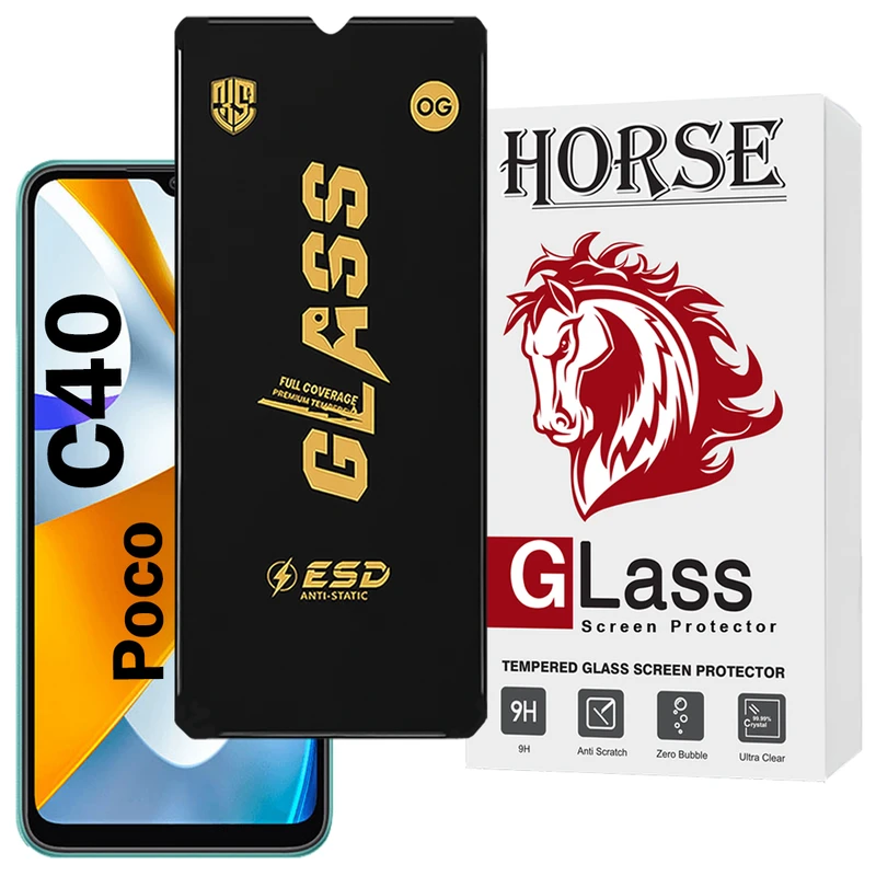 محافظ صفحه نمایش هورس مدل OGESDH مناسب برای گوشی موبایل شیائومی Poco C40