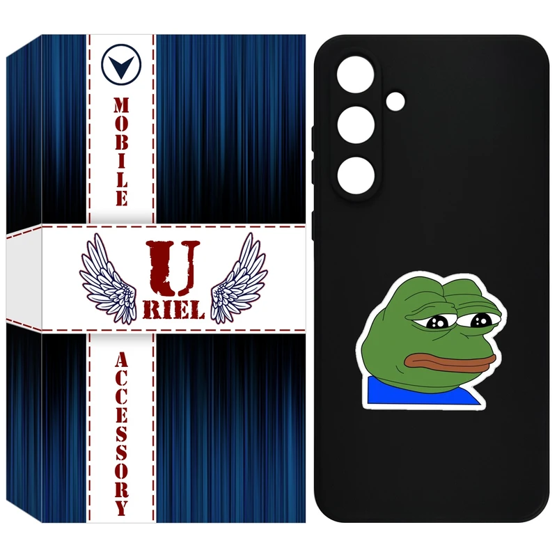 کاور یوریل مدل KSH کد 86 طرح قورباغه غمگین مناسب برای گوشی  موبایل سامسونگ Galaxy S25 FE