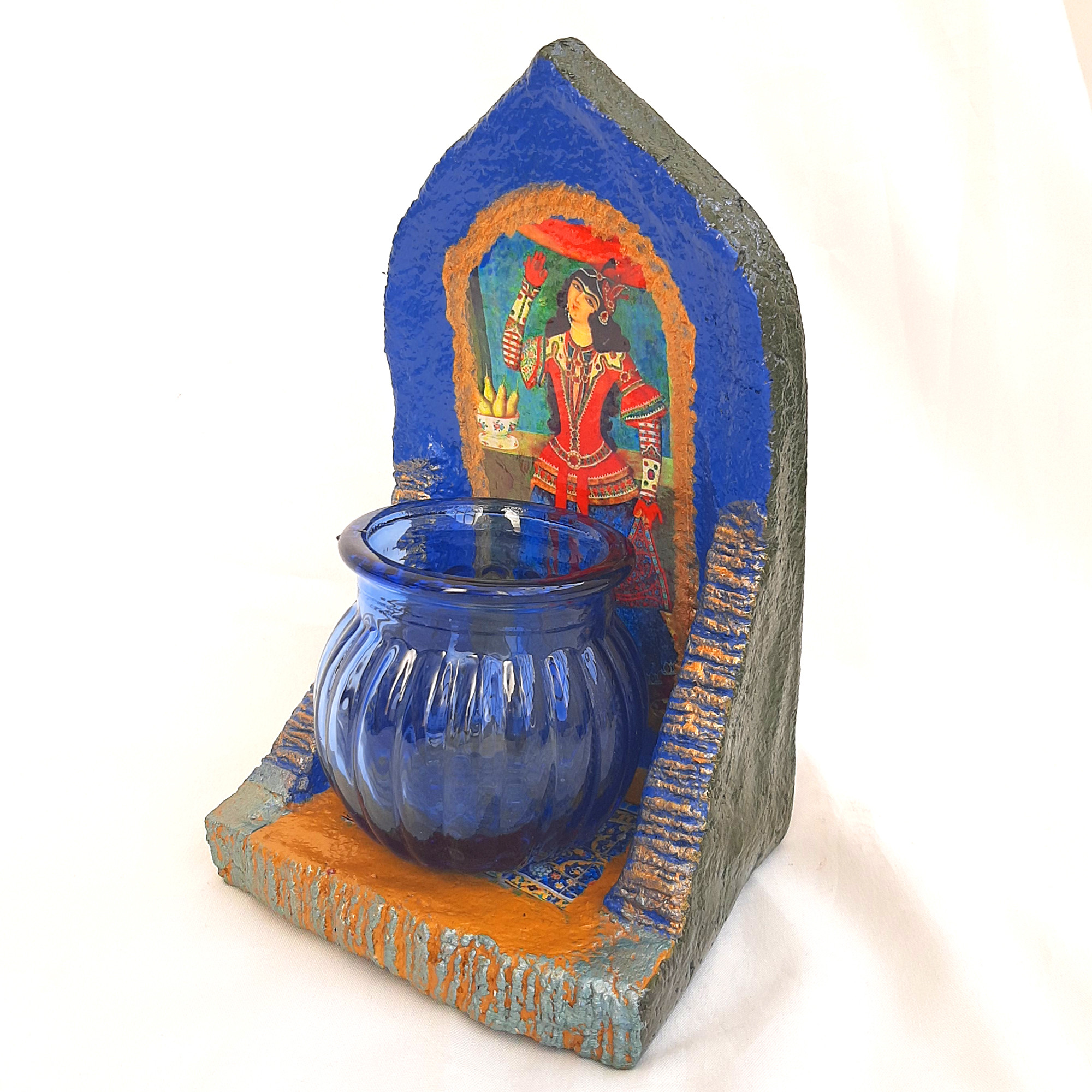 گلدان دیواری مدل طاقچه کد 7004