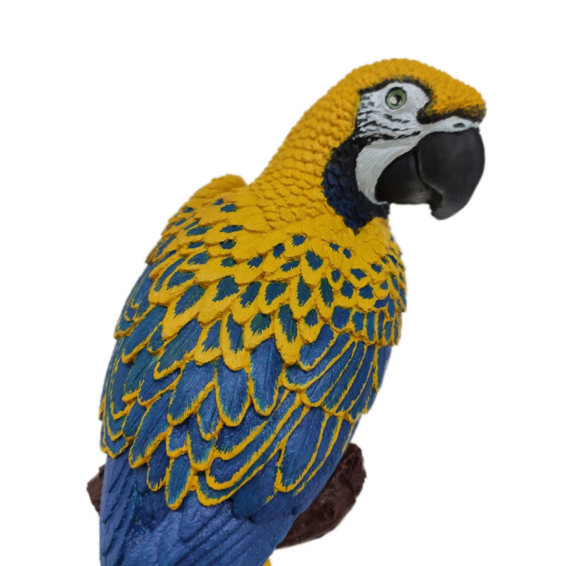 مجسمه مدل طوطی شادرنگ ماکائو کد 06
