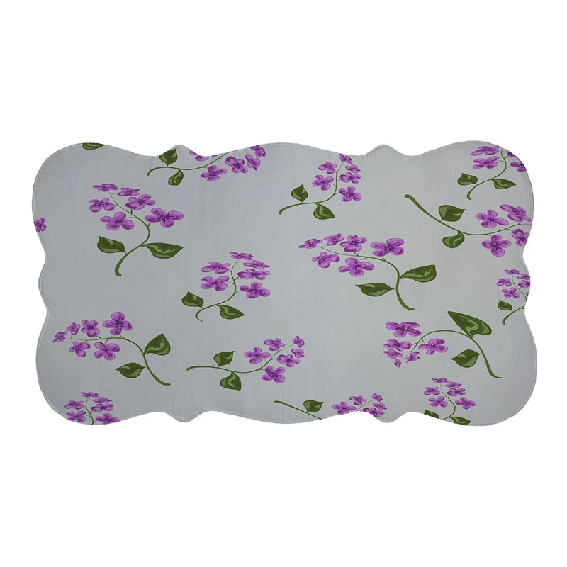 پادری مدل دالبر طرح گل کد 5882 سایز 110×60 سانتی متر