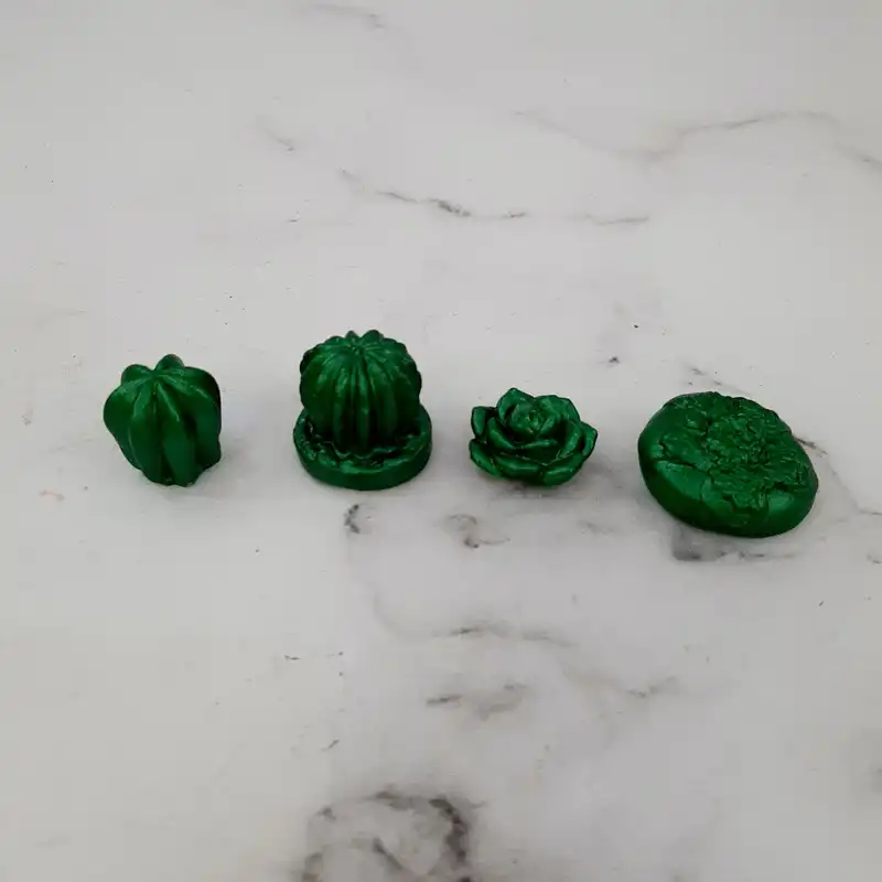 قالب شمع مدل کاکتوس A مجموعه 4 عددی