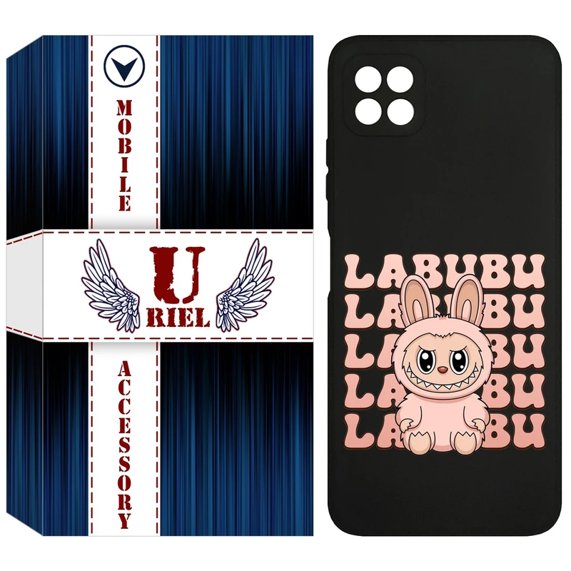 کاور یوریل قاب مدل KSH کد 133 طرح عروسک لبوبو مناسب برای گوشی موبایل سامسونگ Galaxy A22 5G