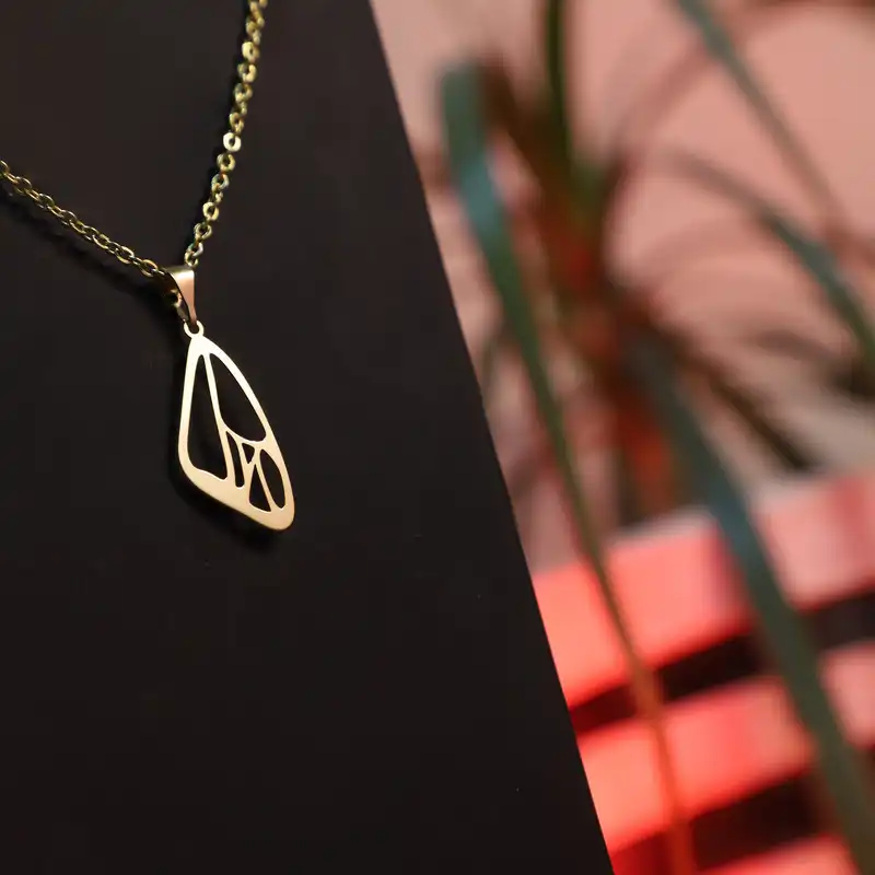 گردنبند طلا 18 عیار زنانه الن نار مدل   ELN10029