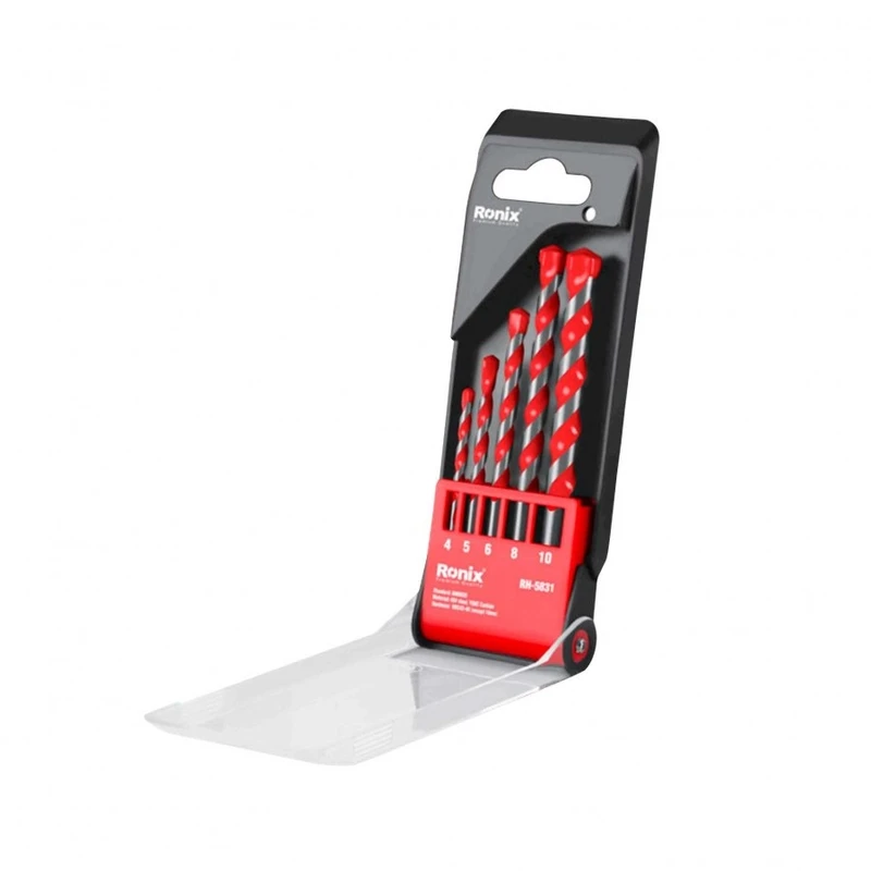 مته الماسه بتن رونیکس مدل RH-5831 مجموعه 5 عددی