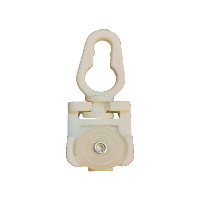 گیره چوب پرده مدل مینیمال چرخ دار طول 10 متر