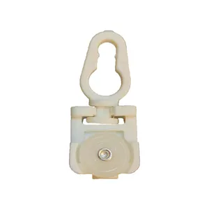 گیره چوب پرده مدل مینیمال چرخ دار طول 5 متر