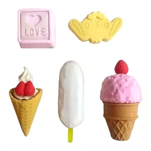 پاک کن مدل بستنی و شکلات کد EI-04 مجموعه 5 عددی