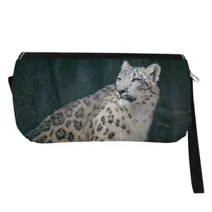  جامدادی مدل دوزیپ طرح پلنگ کد NI289