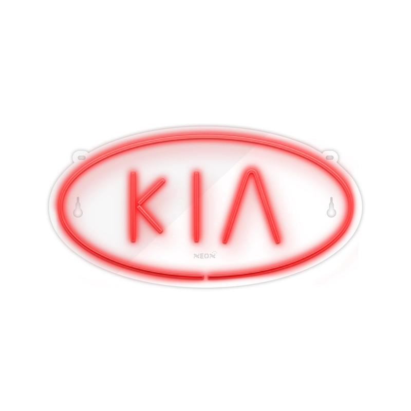 چراغ دیواری نئون دیزاین طرح Kia_RD