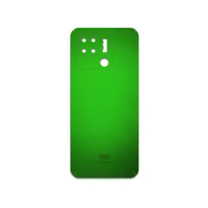 MAHOOT Metallic-Green Cover Sticker for Xiaomi Redmi 10C
