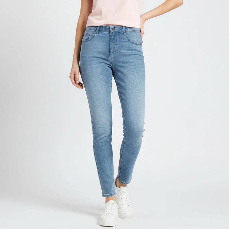 شلوار جین زنانه اسمارا مدل اسلیم فیت کد 13808781