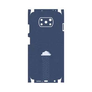 MAHOOT Minimal Data Cloud-FullSkin Cover Sticker for Xiaomi Poco X3 Pro