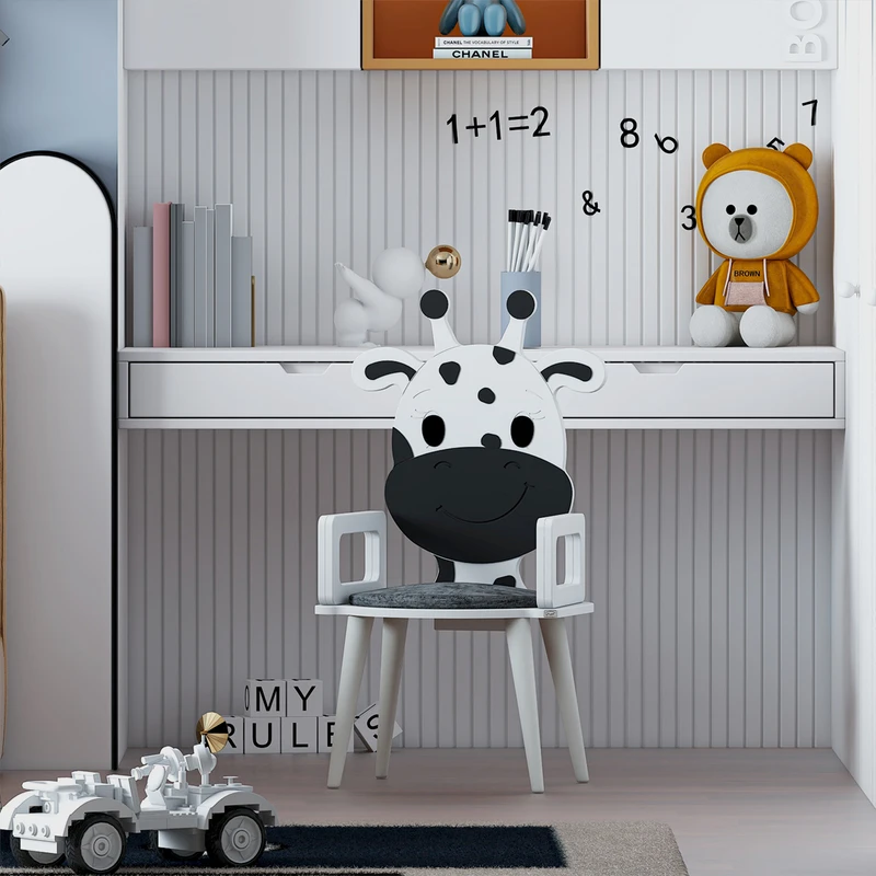 صندلی کودک اعیان مدل FH922 طرح زرافه