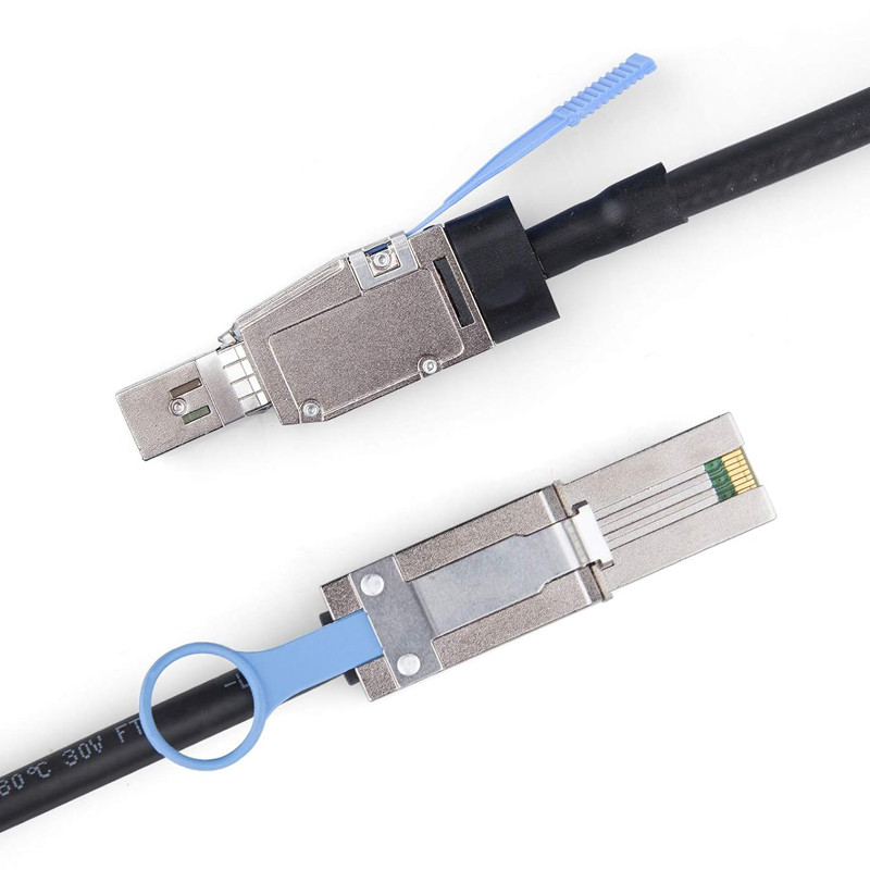 کابل تبدیل Mini SAS SFF-8644 به SFF-8088 اسمارطور مدل SM211 طول 1 متر