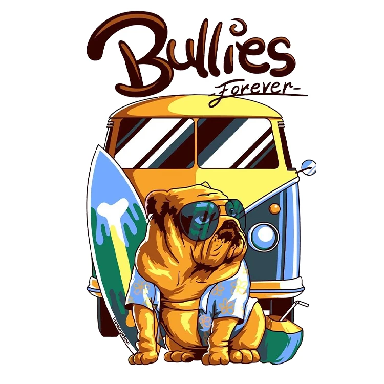 استیکر پارچه و لباس پاد آفرین مدل کارتونی کد S1530