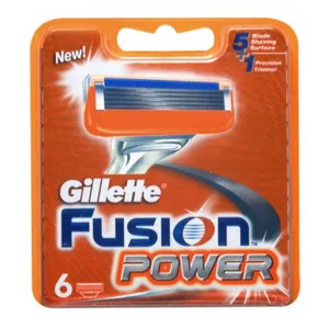 تیغ یدک ژیلت مدل Fusion Power بسته 6 عددی