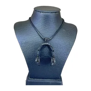 گردنبند مردانه مدل هدفون کد 9481