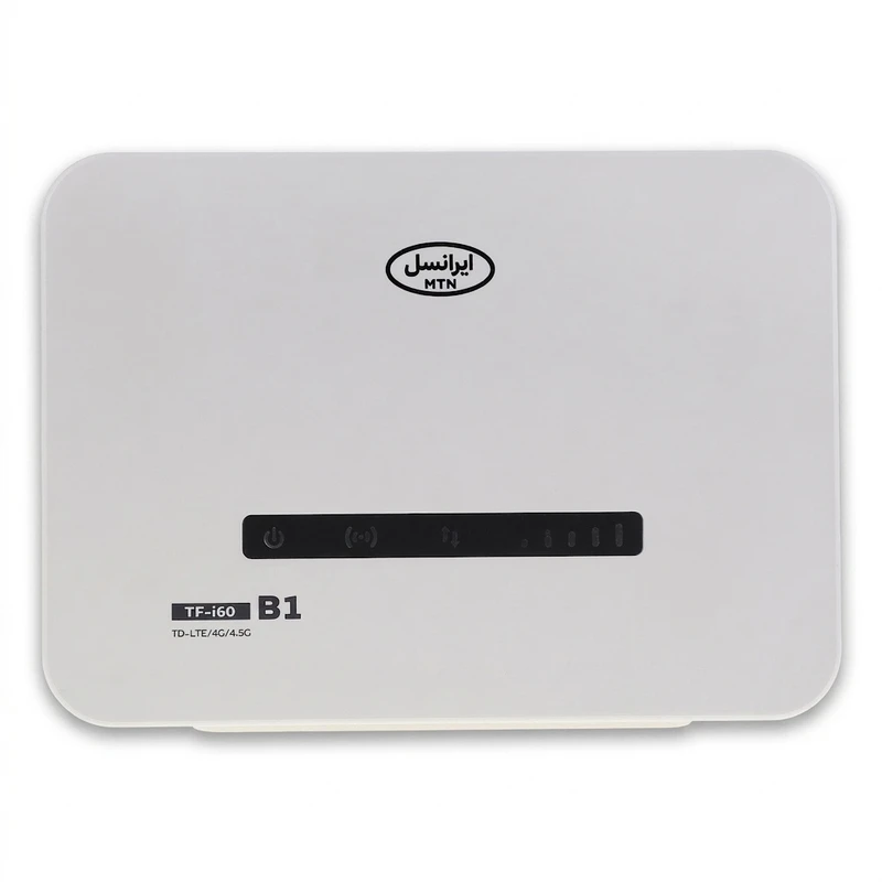 مودم 4g-td-lte ایرانسل مدل tf-i60 b1 به همراه دو سیم کارت