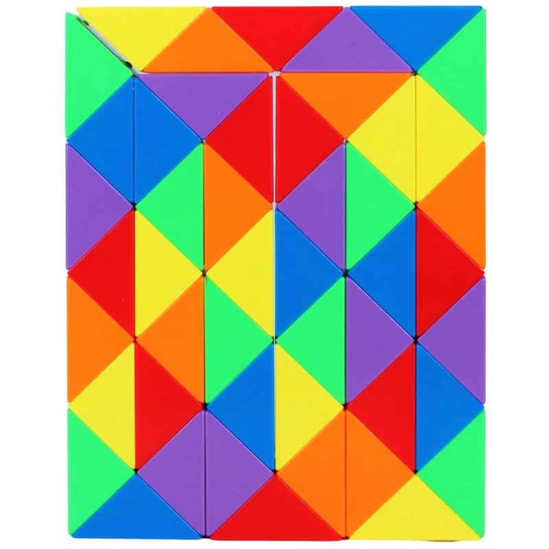 مکعب روبیک موفنگ جیااوشی مدل ماری 48 قطعه چند رنگ مویو Moyu Magic Snake 48 pcs