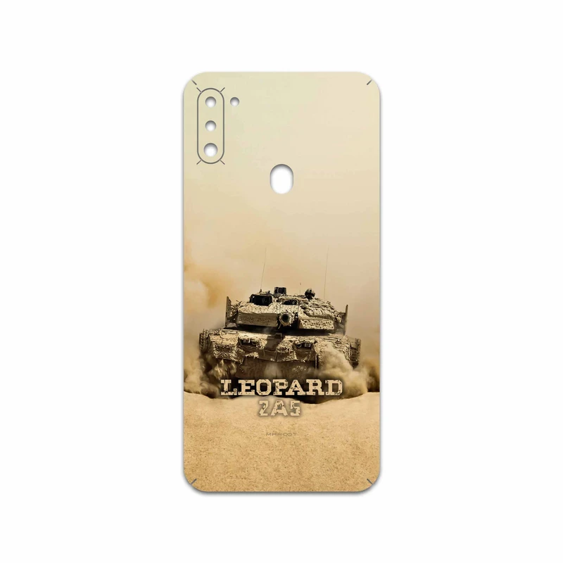 برچسب پوششی ماهوت مدل Leopard 2A5 tank مناسب برای گوشی موبایل سامسونگ Galaxy A11