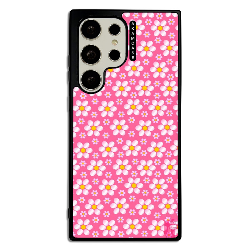 کاور آکام مدل AMC-WSGS23U-FLOWERS-32 مناسب برای گوشی موبایل سامسونگ Galaxy S23 Ultra