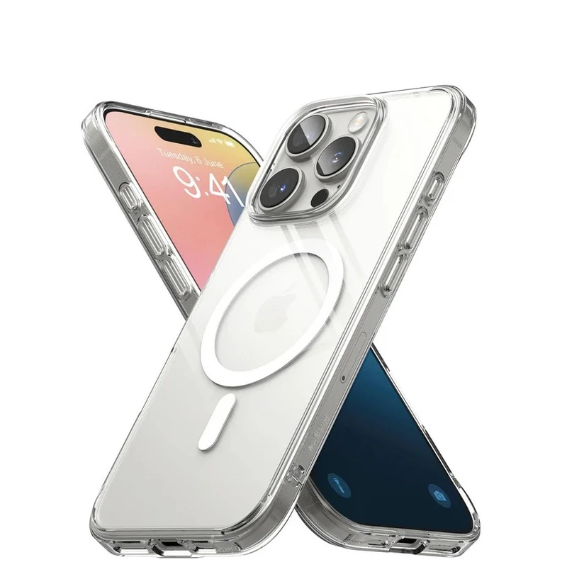 کاور ریمکس مدل مگ سیف مناسب برای گوشی موبایل اپل iPhone 16 Pro