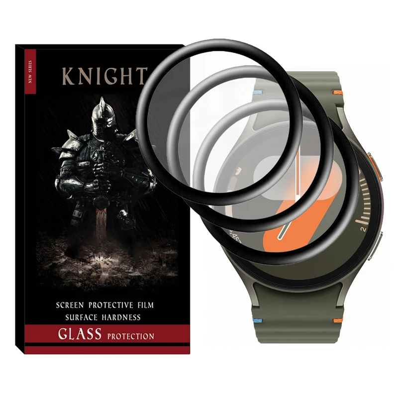 محافظ صفحه نمایش نانو نایت مدل Pmma-KT مناسب برای ساعت هوشمند سامسونگ Galaxy Watch 7 44mm بسته سه عددی