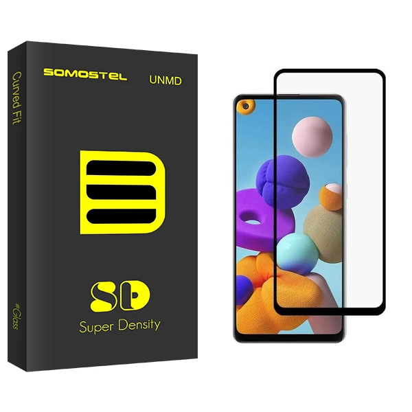 محافظ صفحه نمایش سوماستل مدل Sd Glass مناسب برای گوشی موبایل سامسونگ Galaxy A21/A21S