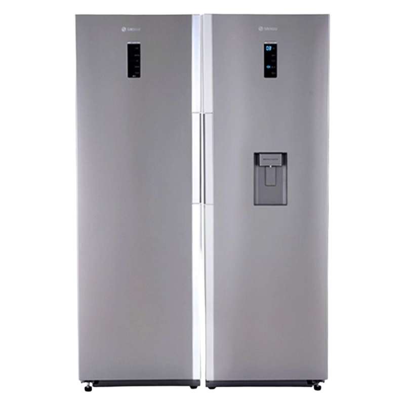 یخچال و فریزر دوقلو ۳۸ فوت اسنوا مدل SRD-SFD-M۲۱۱SS